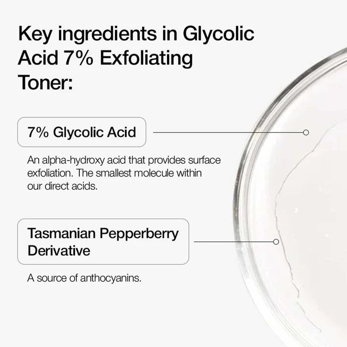Glycolic Acid 7% Toning Solution 100ML